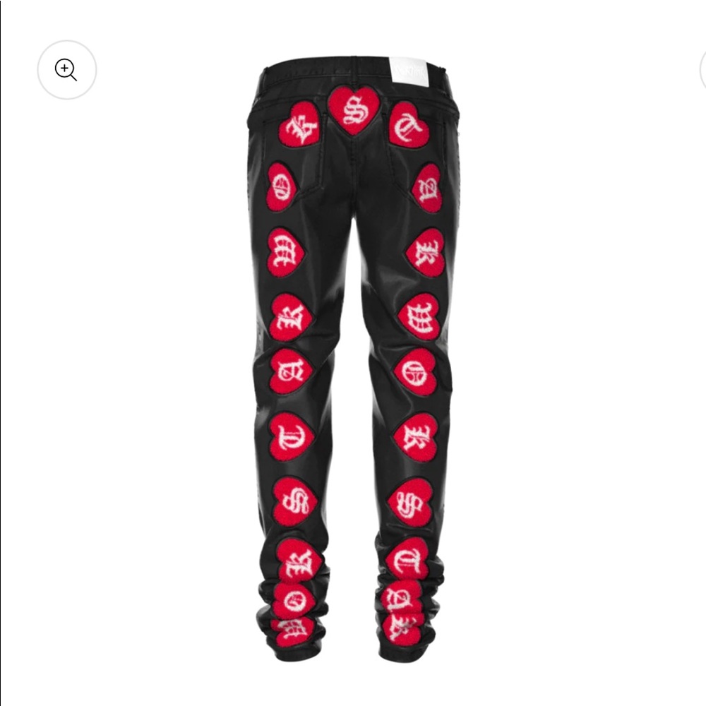 WOKSTAR OFFICAL CHENILLIE PATCH COATED DENIM